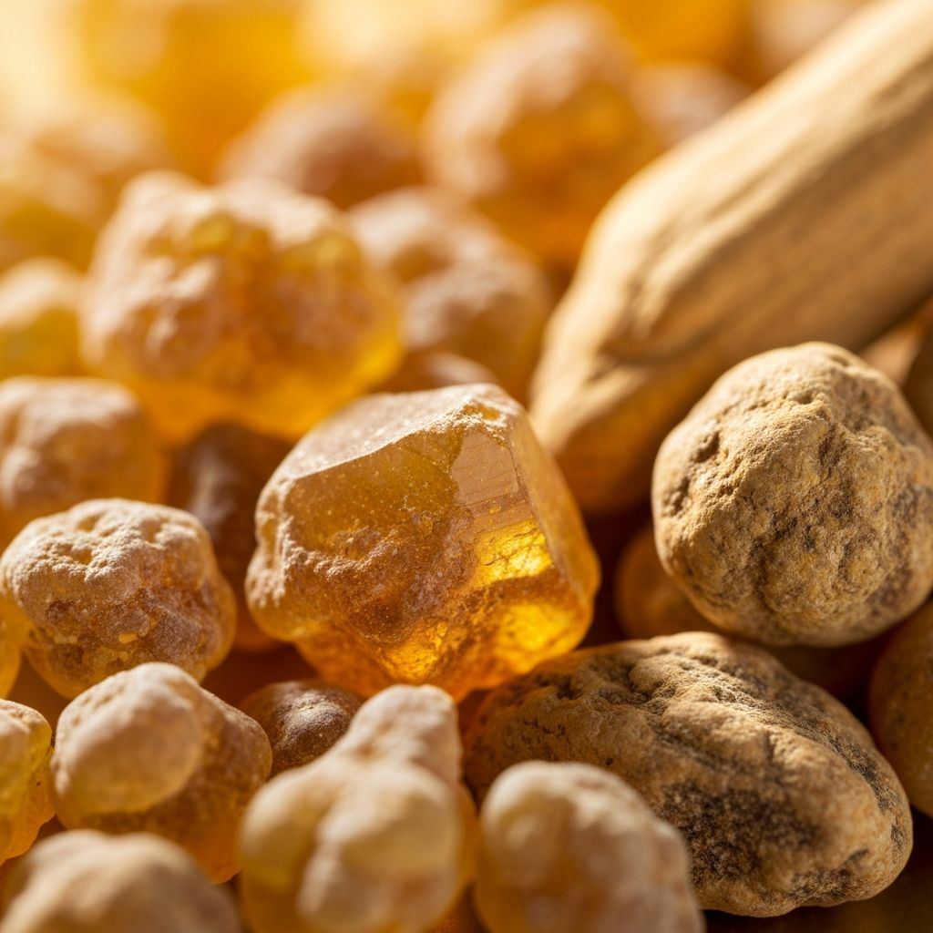Boswellia tree resin and botanical extract